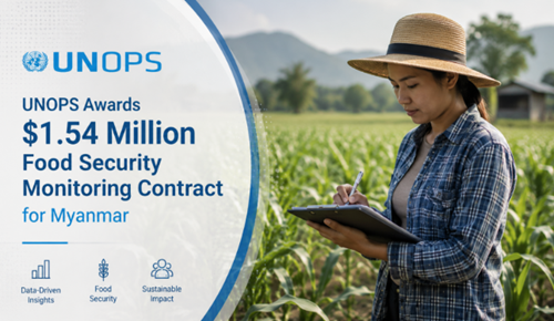 UNOPS Awards $1.54 Million Food Security Monitoring Contract for Myanmar